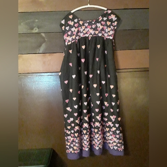 NWOT Only Necessities 26/28 2X Heart House Dress With Pockets - Picture 1 of 9